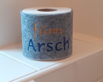 Toilet rolls - embroidered hiders