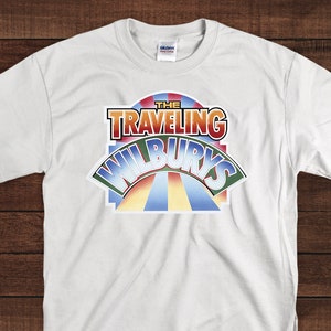 Traveling Wilburys Shirt - vintage 80s shirt - Tom Petty - George Harrison - Bob Dylan - Roy Orbison