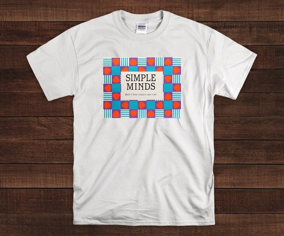 Simple Minds Shirt Don T You Forget About Me Simple Etsy