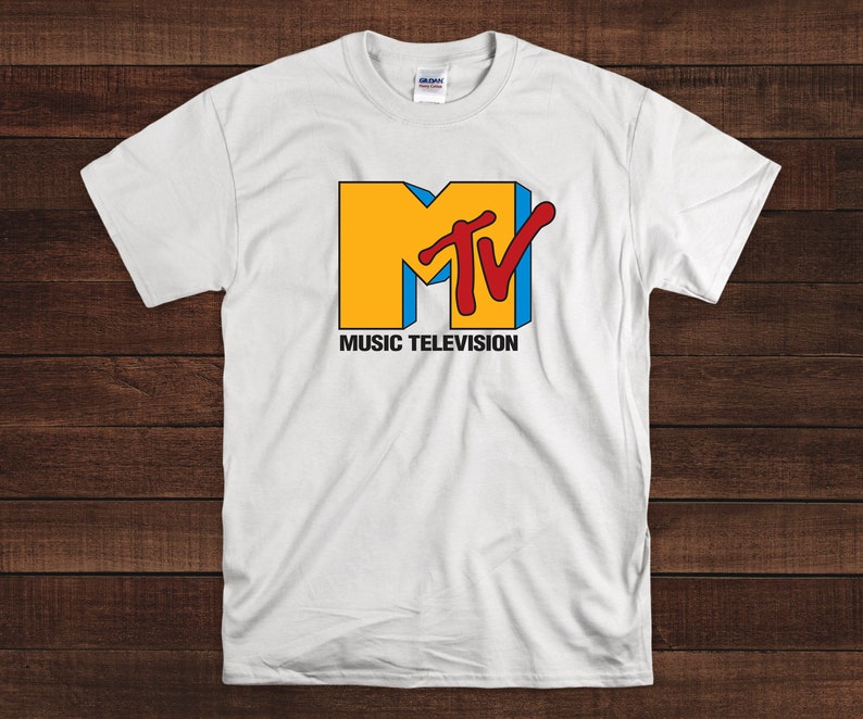 MTV shirt MTV vintage 80s shirt Music Television Shirt Etsy