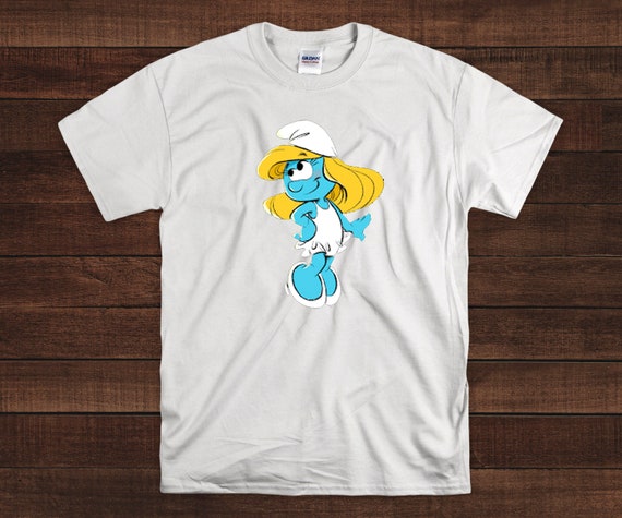80s Shirt - Vintage Smurfs Shirt, Smurfette Tee, Classic 80s 