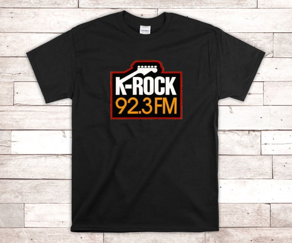K Rock 92 3 K Rock Shirt Vintage Radio Station Shirt 80s Etsy