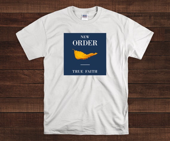 New Order Shirt True Faith Vintage 80s 