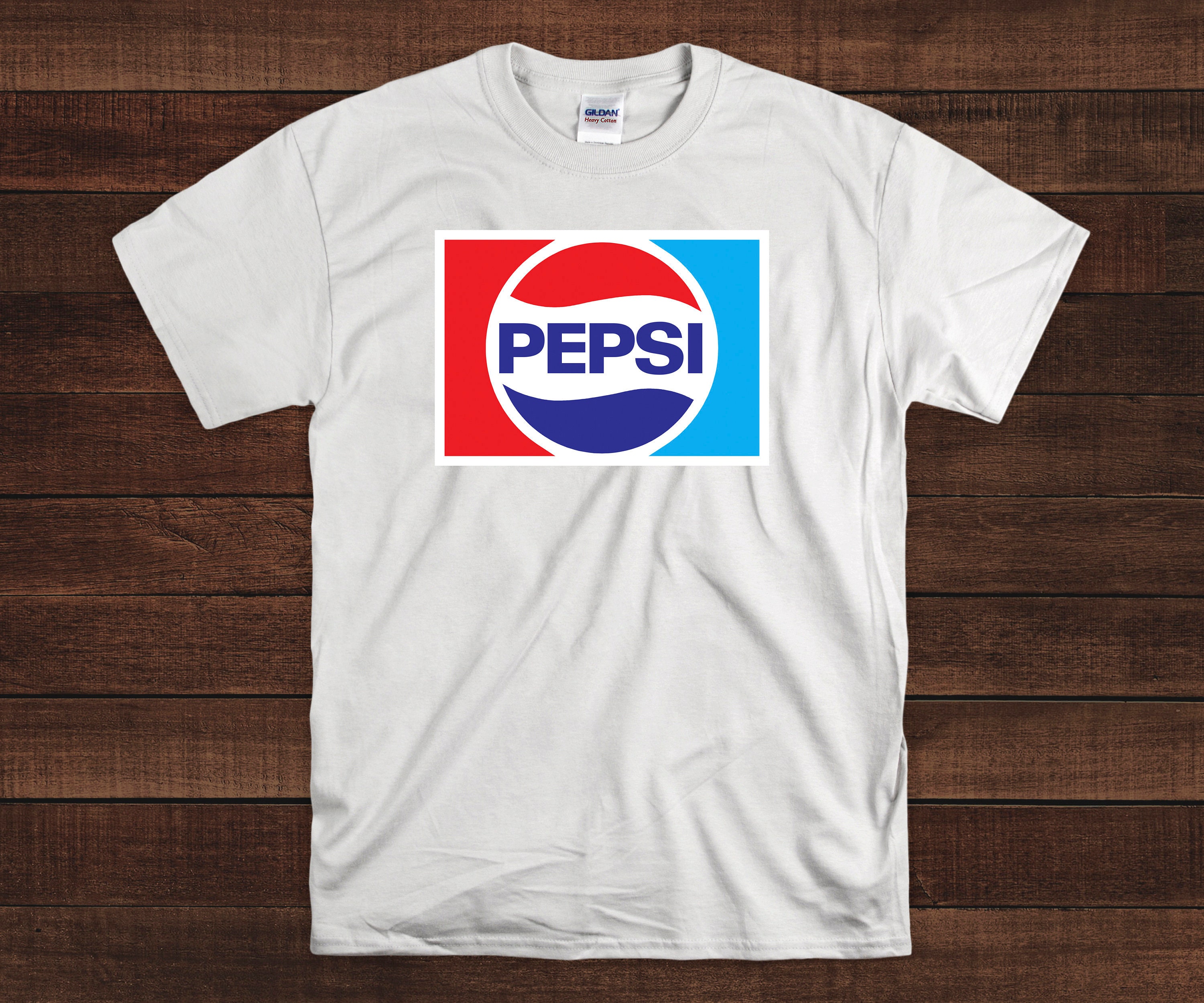 Vintage Pepsi-Cola Big Logo Soda Soft Drink T Shirt Top Tee Size M