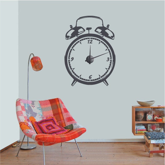 Alarm Clock Wall Decals Watch Alarm Clock Wall Decals Watch