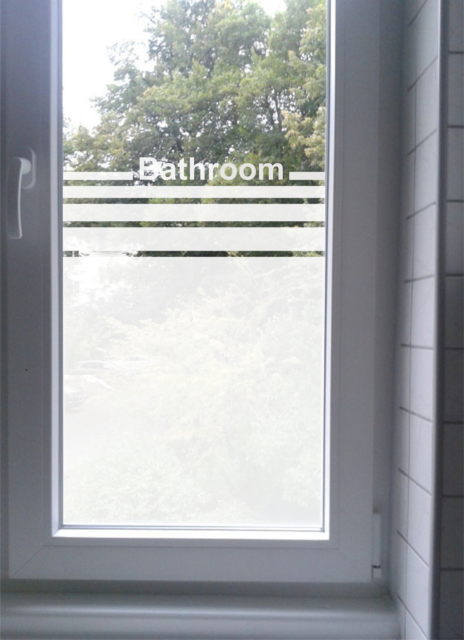 Glasfolie Fenster Sichtschutz Fensterfolie Blickschutz Etsy