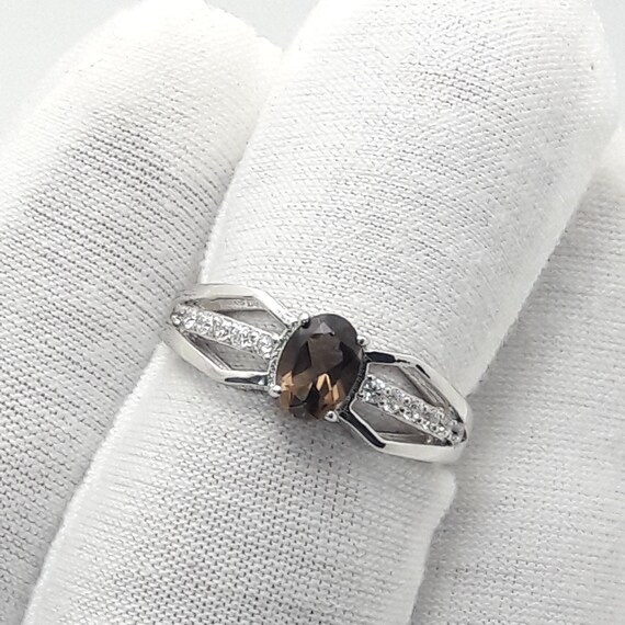 Brown topaz ring discount
