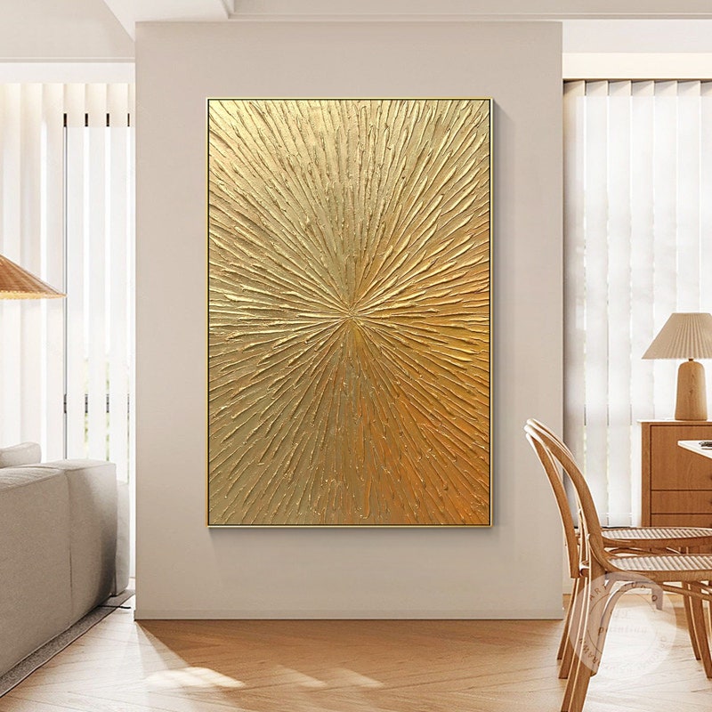 Gold Wall Art - Etsy