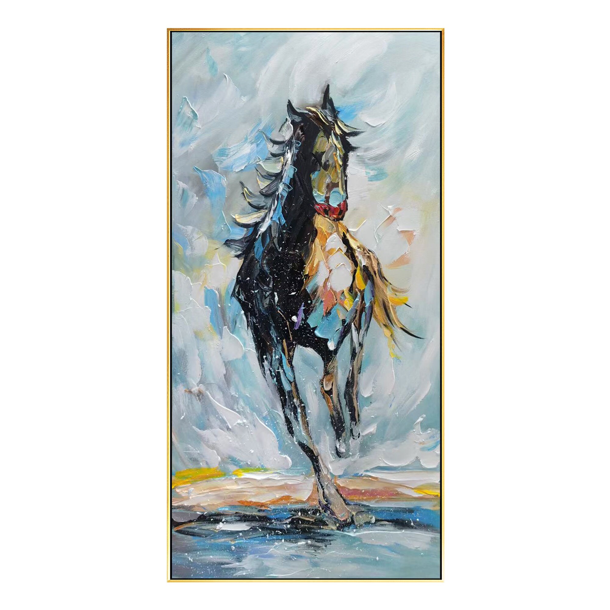 HORSE 油絵アート il_fullxfull.3864982490_czzl.jpg