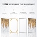 Printable Wall Art Set of 3 Wall Art Gold Mountain Print Living Room ...