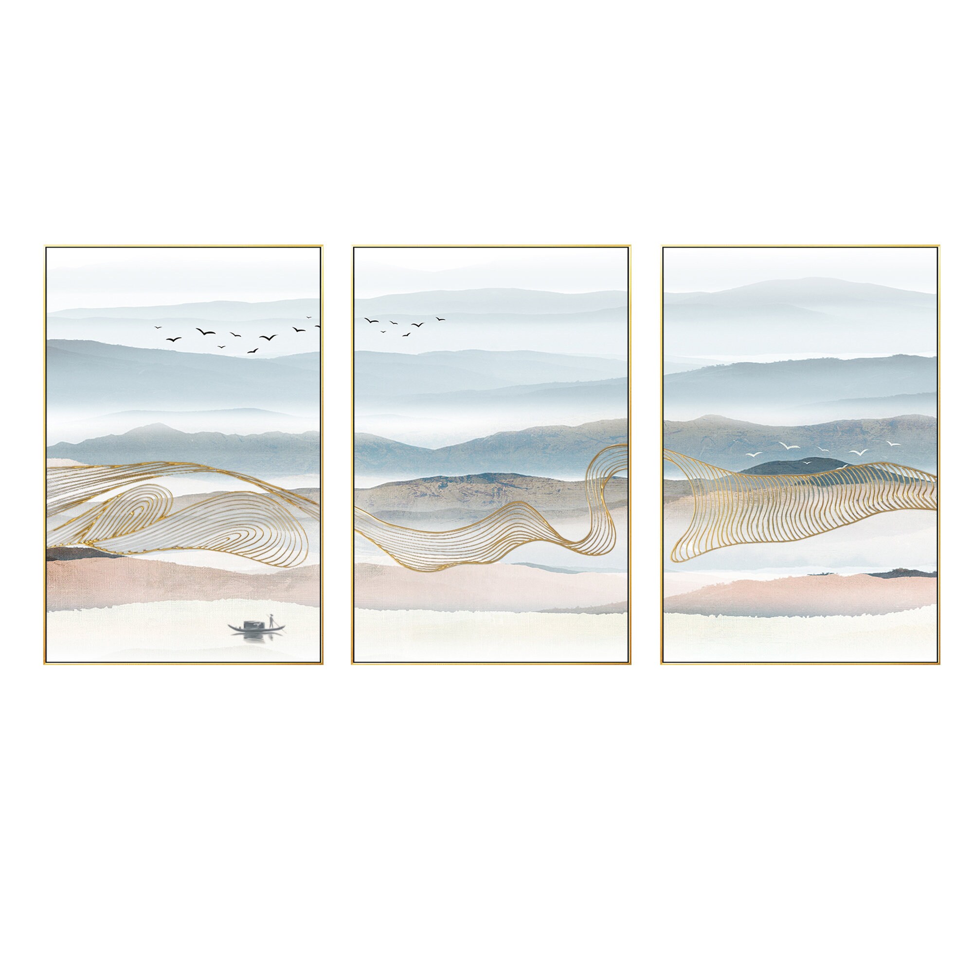 風景画3 Katsushika Hokusai（葛飾北斎） Togetsu Bridge at Arashiyama