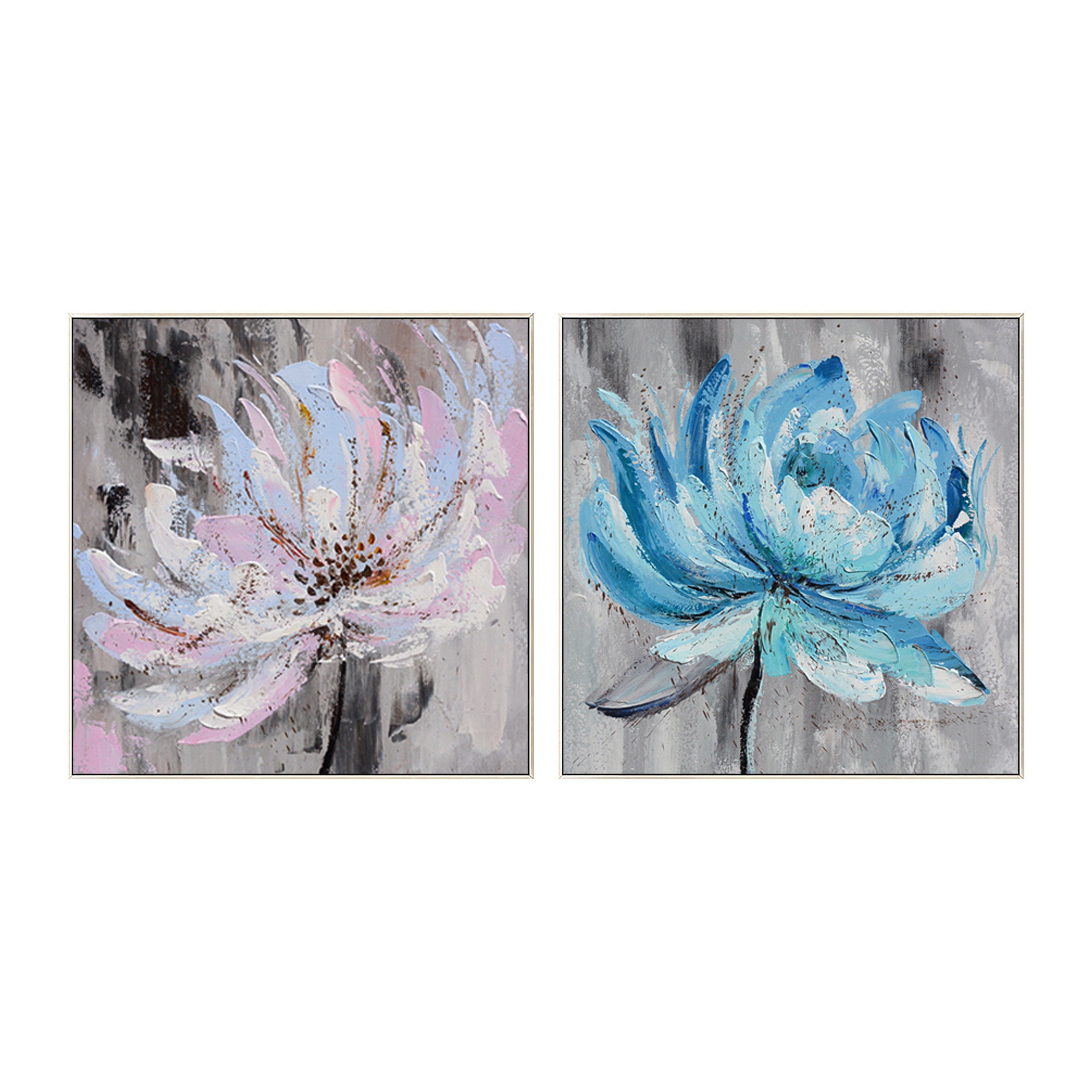 Framed wall art Printable wall art set of 2 Wall art abstract | Etsy