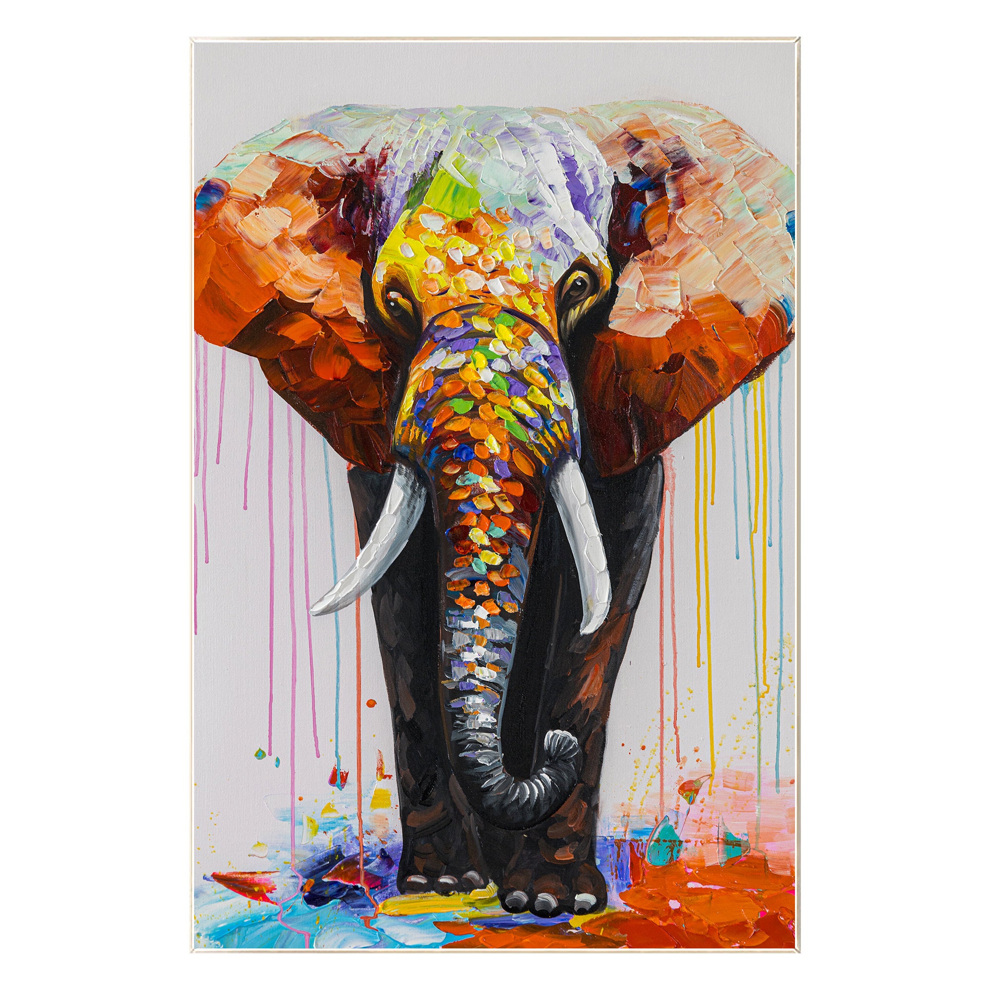 絵画  ｜手描き｜油絵 ｜オリジナル ｜象 ｜ELEPHANT 絵画 ｜手描き｜油絵 ｜オリジナル ｜象 ｜ELEPHANT