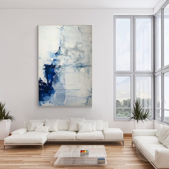 large acrylic painting,modern abstract painting original,huge wall art  canvas,large abstract art,living room