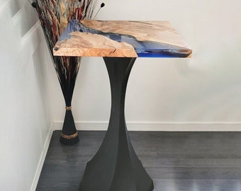 Counter Table Base (H36") | Handmade Metal Legs, Bar Table Base | Furniture Legs | FLOWYLINE DESIGN 609 Lithe