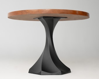 End Table Base (L15" x W15" x H20") | Metal End Table Leg (only 1 base) | 217 Lithe l Furniture Legs, Farmhouse | Flowyline Design