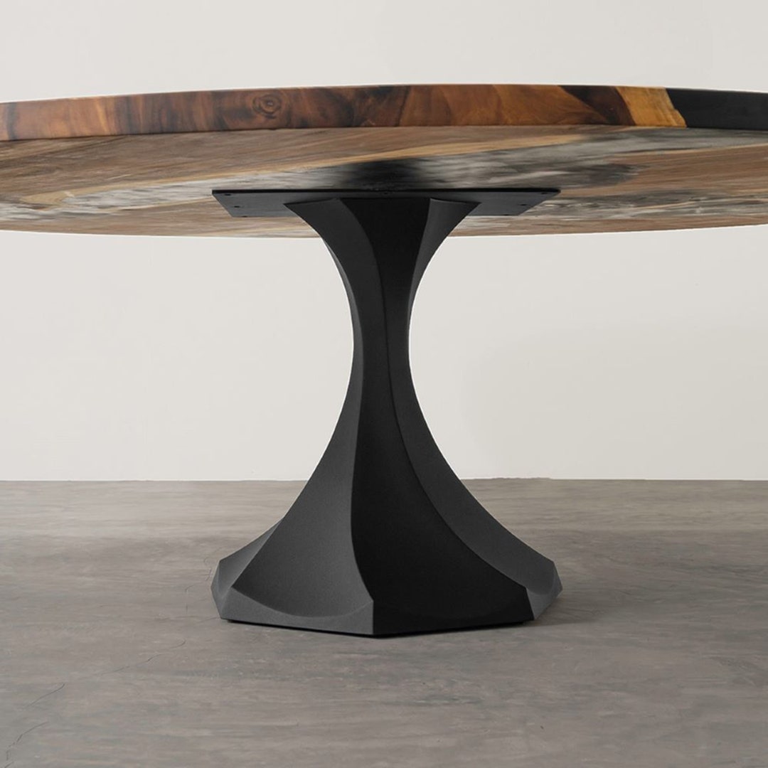 Round Table Base 25 X 25 X H28 for Desk, Round Dining Table, Living, Dining Room Table Base 321