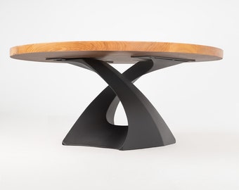 Bench Legs, Table Base, Coffee Table Base (18"LxH16") 121B Tulipe - Big Size | (only 1 base) | FLOWYLINE DESIGN