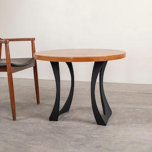 Bench Leg (12" x H20") | Coffee Table Legs (set 2 pcs) Metal Table Legs | 218 Cleo l Furniture Legs, Farmhouse | Flowyline Design