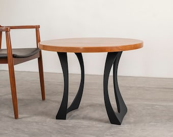 Bench Leg (12" x H20") | Coffee Table Legs (set 2 pcs) Metal Table Legs | 218 Cleo l Furniture Legs, Farmhouse | Flowyline Design