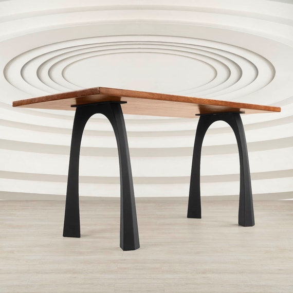 Table Legs w22x H28 set of 2 Pcs DIY Metal Table Legs Steel