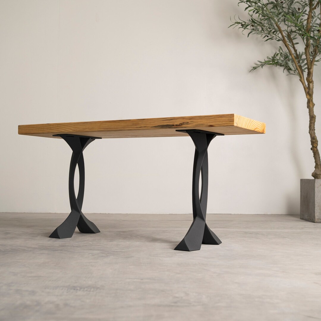 End Table Leg 13 X H20 Metal End Table Leg set 2 Pcs 219 Curva L