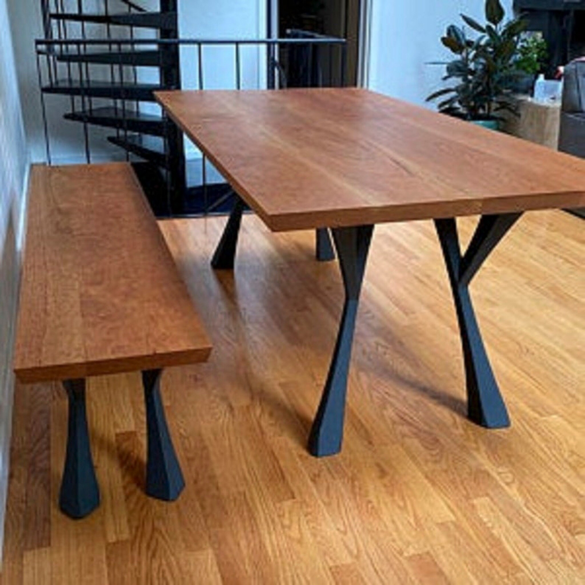 Desk Legs set 4 pcs Steel Furniture W4.5 x H28 for Metal - Etsy.de
