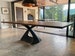 Dining Table Base (H28), 307 Tulipe Desk, Kitchen & Dining table Metal legs, Steel Pedestal, Mid Century Modern Furniture, Flowyline Design