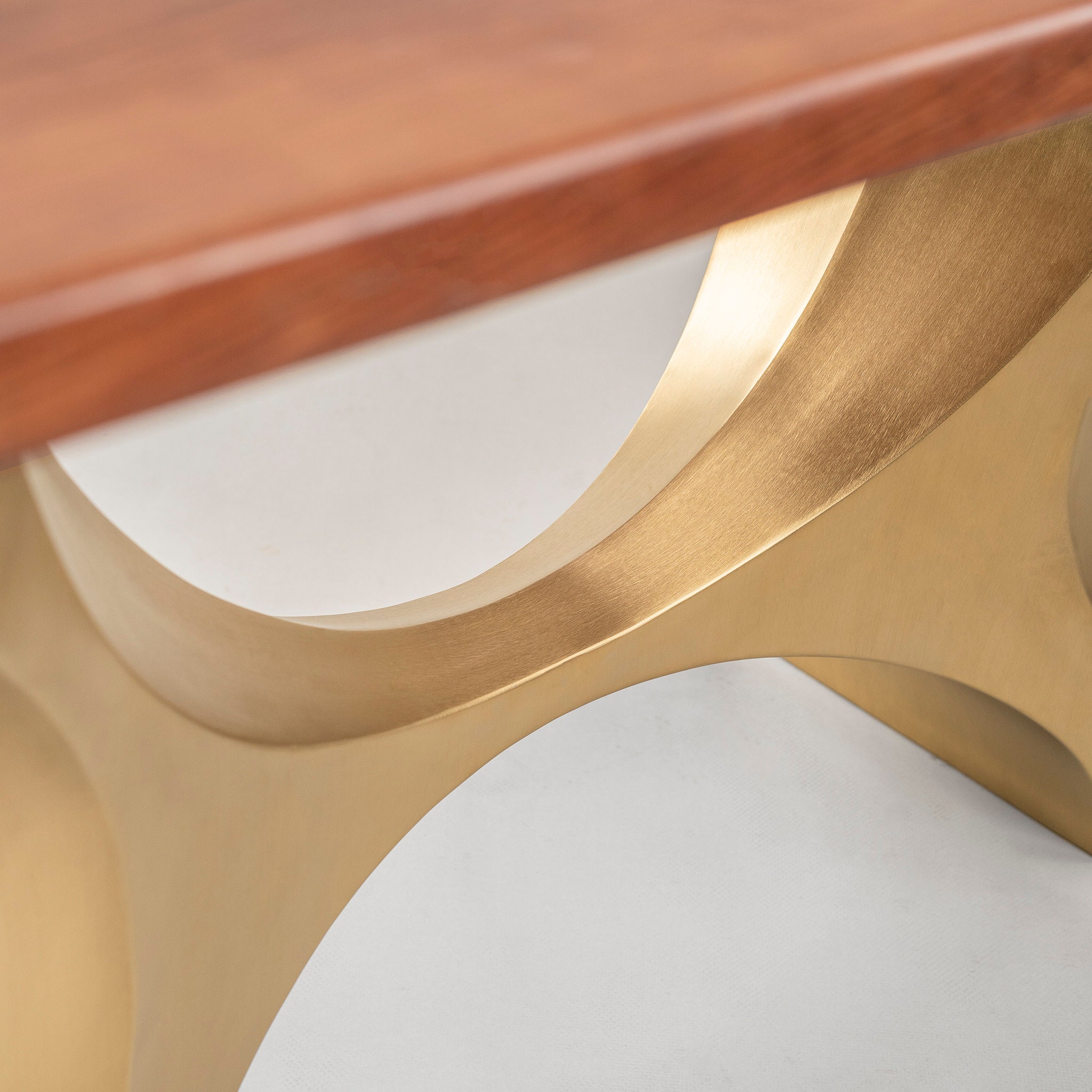 Gold Table Base 50 X 22 X H28 310 Hoshi Handmade Base for Etsy