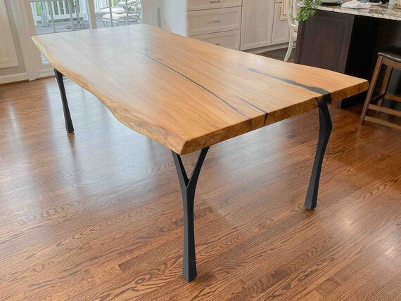 Table Legs W9 X H28 set of 4 Pcs DIY Steel Furniture Legs for Desk