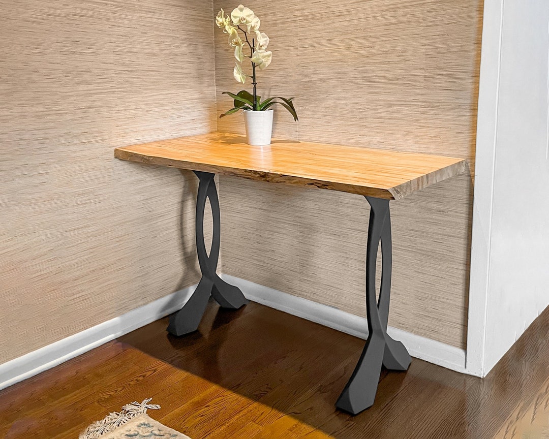 Side Table Legs w16 X 28h Handmade Steel Console Table Legs set of 2