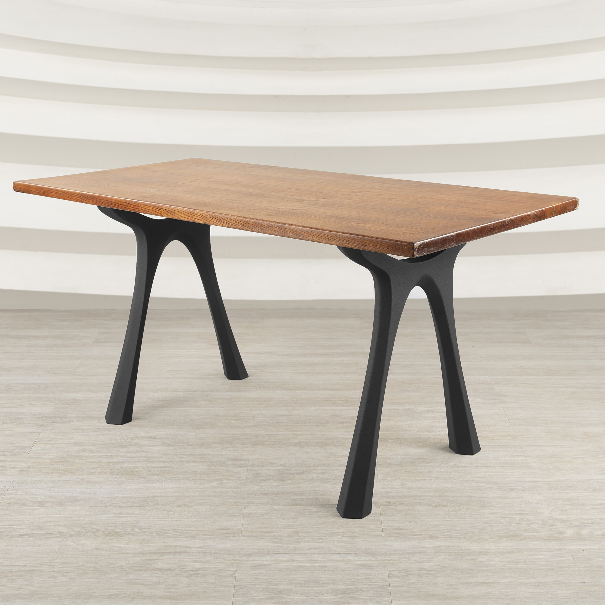 Details about   Metal Table Legs Dining Table Legs Box Shape Desk Legs Set of 2 Modern DIY US 