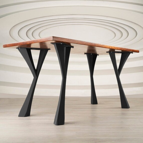 Table Legs W5 X H28 set 4 Pcs Desk Legs Metal Table Legs for