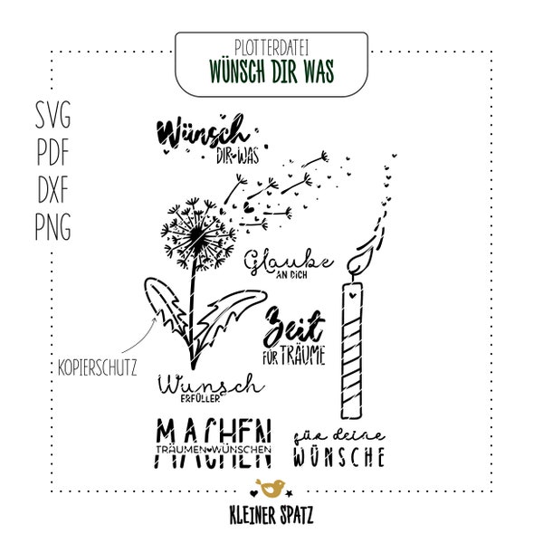 Pusteblume spruch svg Etsy Österreich