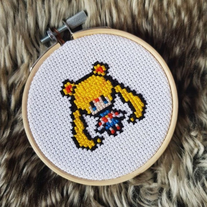 Sailor Moon Cross Stitch PATTERN Etsy