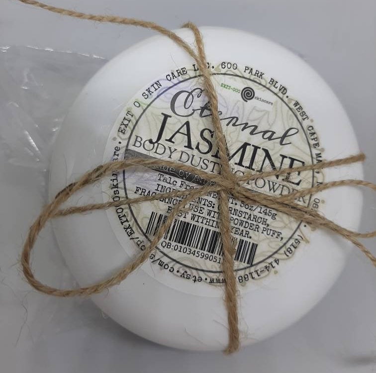 Spec Eternal Jasmine Body Dusting Powder with Puff Etsy