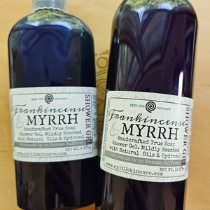 LiqSp: Frankincense Myrrh Shower Gel BESTSELLER!
