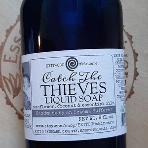 LiqSp: Catch The Thieves Liquid Soap BESTSELLER!! 8 Fluid ounces
