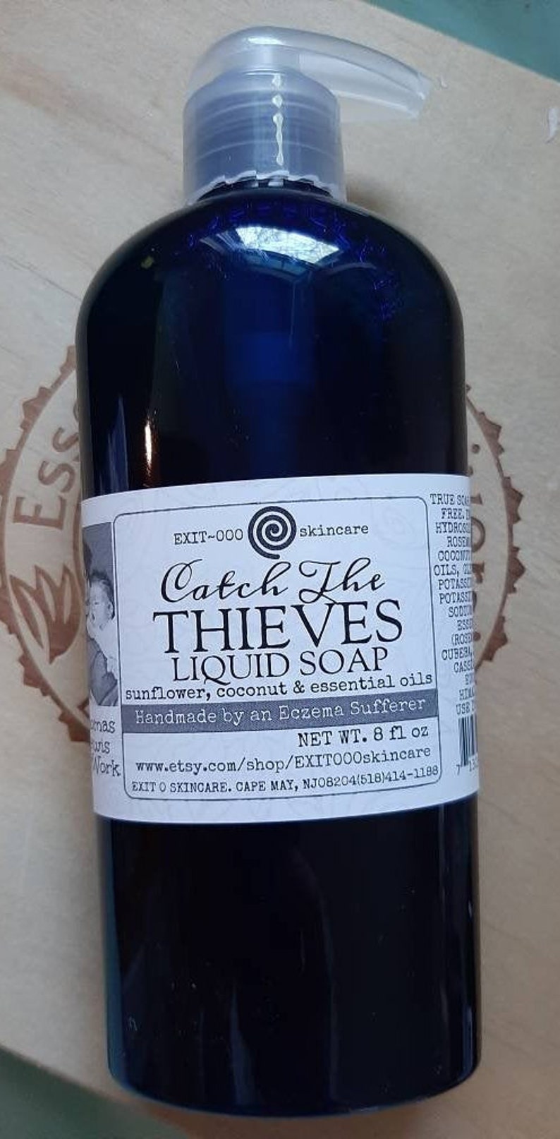 LiqSp: Catch The Thieves Liquid Soap BESTSELLER!! 8 Fluid ounces
