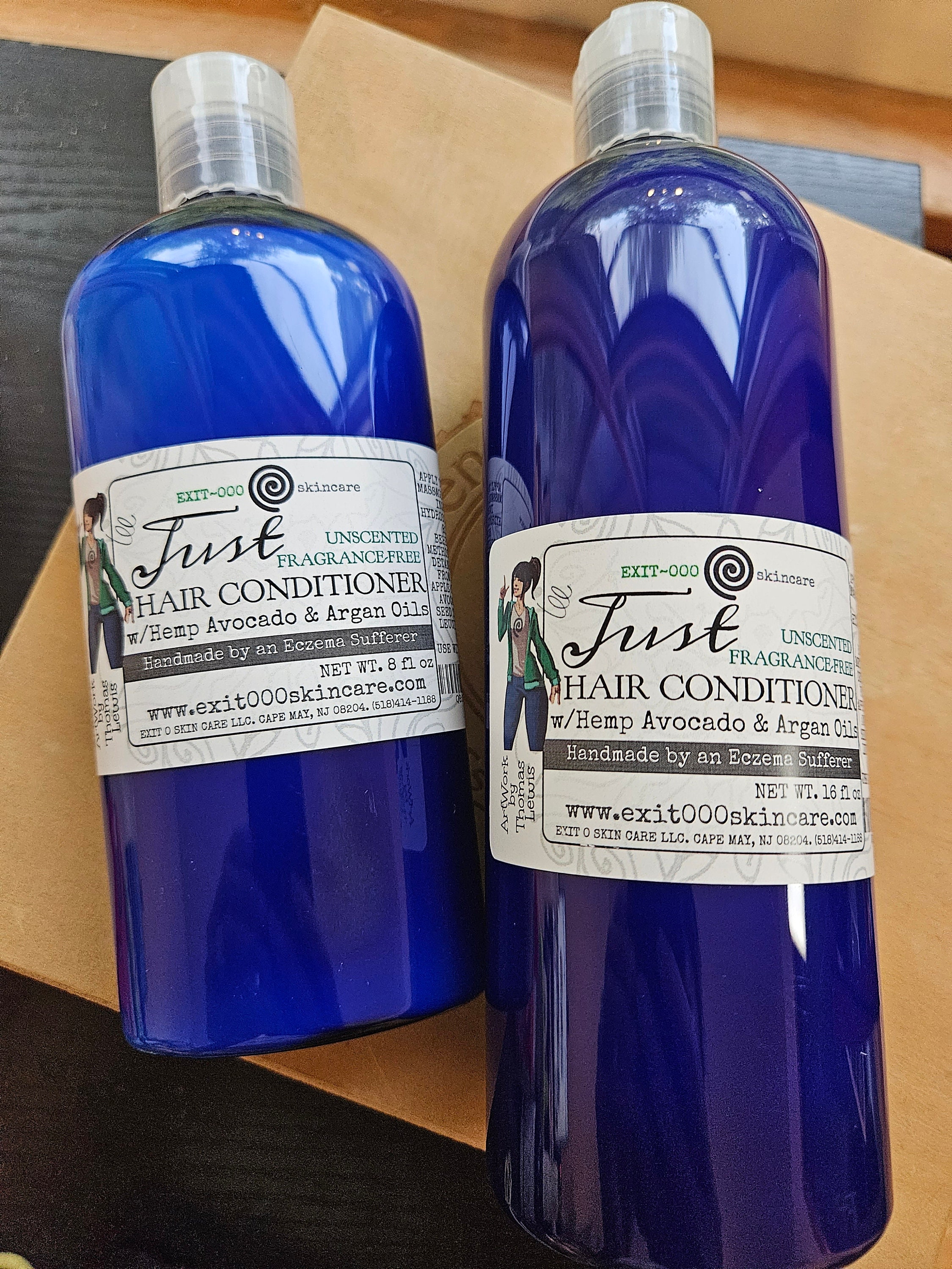 Hair: JUST Hair Conditioner Unscented Fragrance Free NEW!!