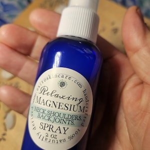 Aromatherapy: Magnesium Spray