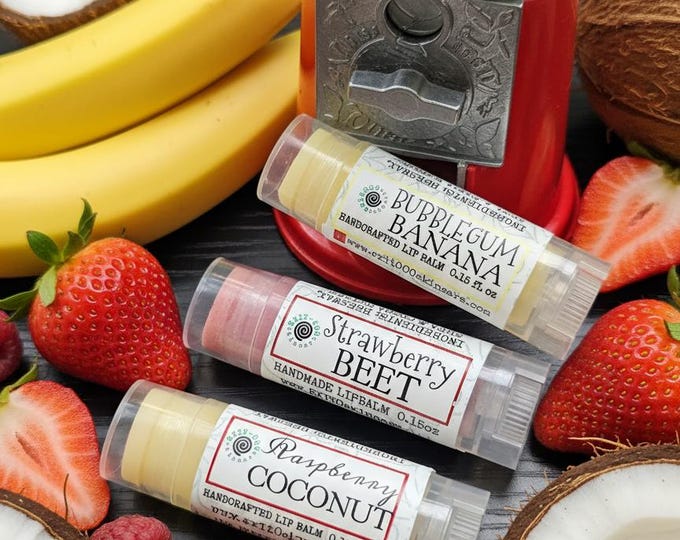 LipB3: Fruitti Trio 3 Lip Balms Set