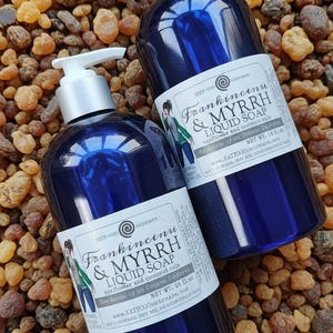 LiqSp: Frankincense Myrrh Liquid Soap