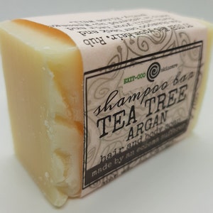 SBar: SHAMPOO BAR Tea Tree Argan