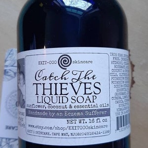 LiqSp: Catch The Thieves Liquid Soap BESTSELLER!! 16 Fluid ounces