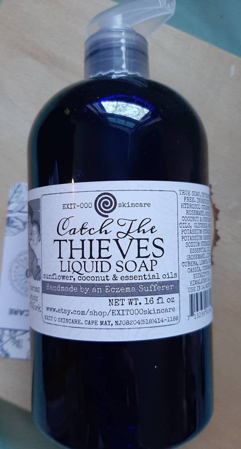 LiqSp: Catch The Thieves Liquid Soap BESTSELLER!! 16 Fluid ounces