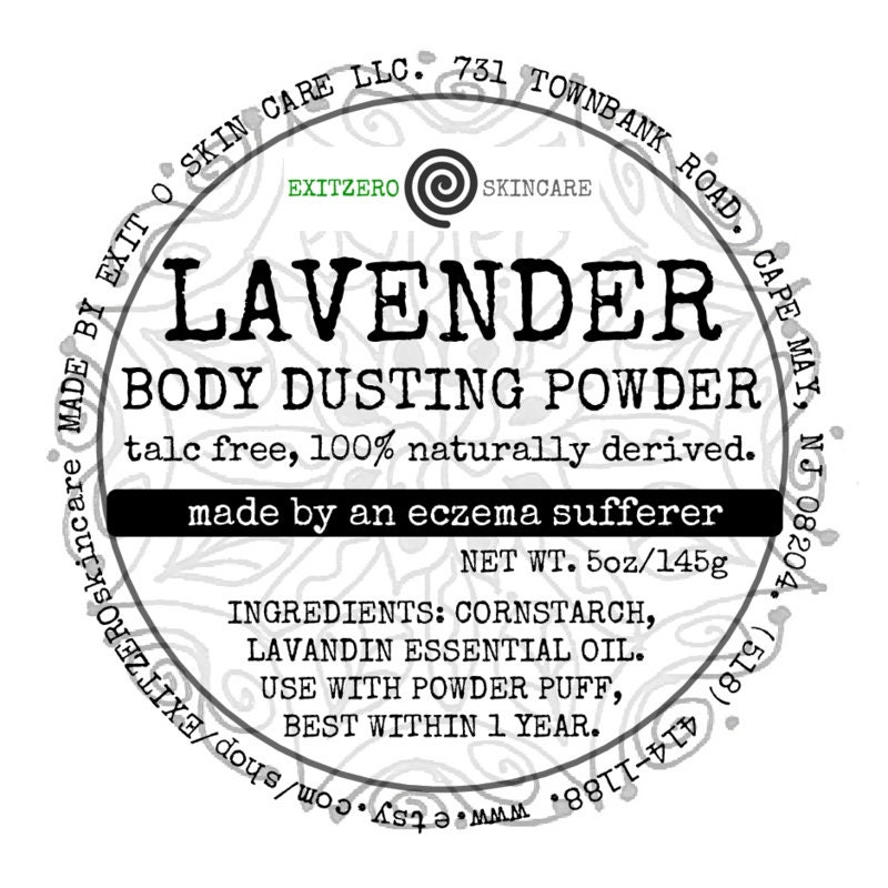 Spec: Lavender Body Dusting Powder - Etsy