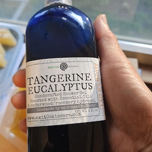 LiqSp: Tangerine Eucalyptus Shower Gel