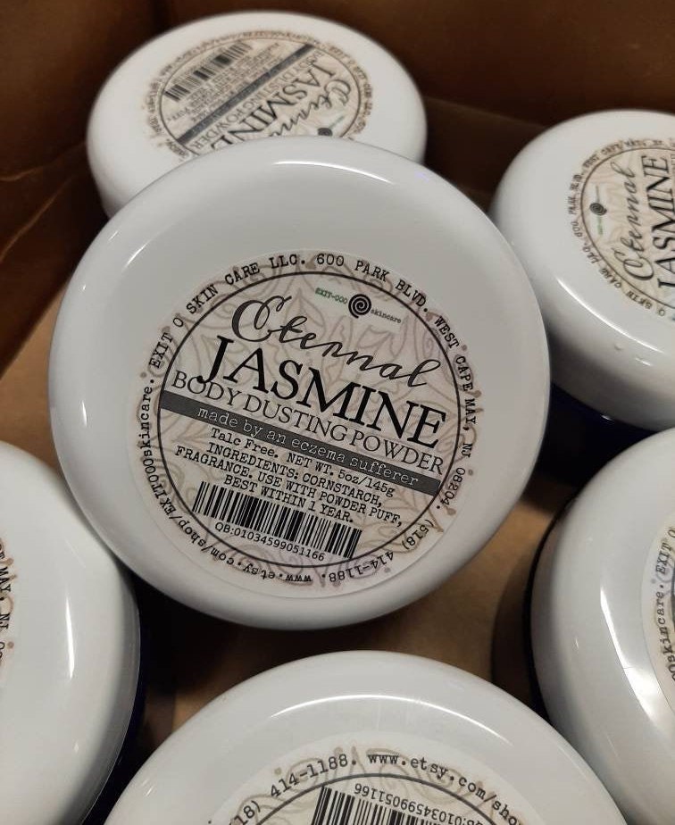 Spec Eternal Jasmine Body Dusting Powder with Puff Etsy