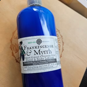 Lotion: Frankincense & Myrrh NEW!!